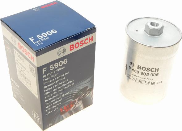 BOSCH 0 450 905 906 - Palivový filtr www.parts5.com