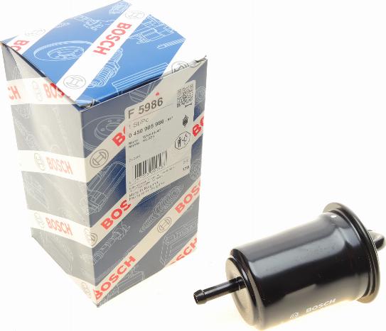 BOSCH 0 450 905 986 - Fuel filter www.parts5.com