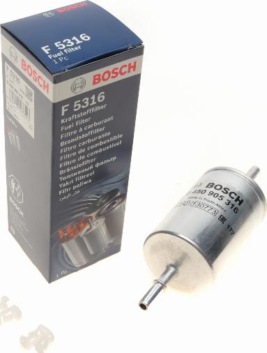 BOSCH 0 450 905 316 - Palivový filtr www.parts5.com