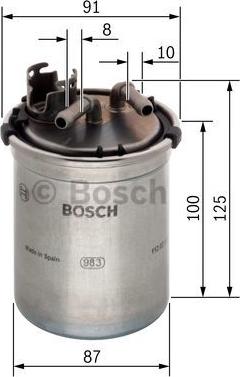 BOSCH 0 450 906 426 - Fuel filter www.parts5.com