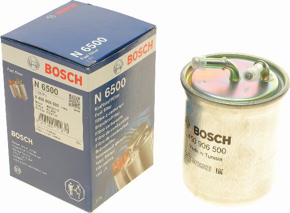 BOSCH 0 450 906 500 - Filtro combustible www.parts5.com