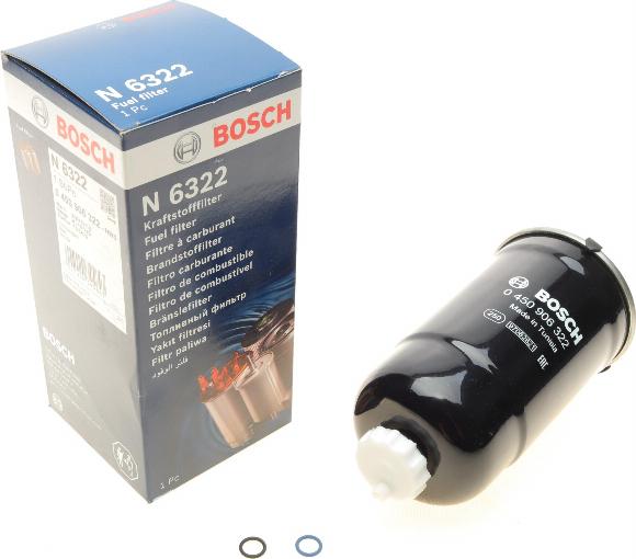 BOSCH 0 450 906 322 - Горивен филтър www.parts5.com