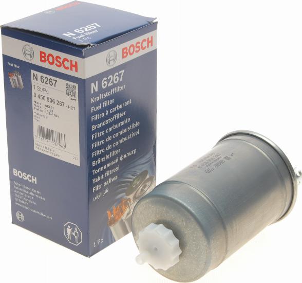 BOSCH 0 450 906 267 - Fuel filter parts5.com