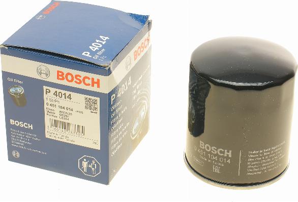 BOSCH 0 451 104 014 - Oljni filter www.parts5.com