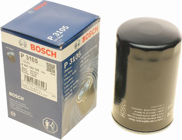 BOSCH 0 451 103 105 - Filtru ulei www.parts5.com