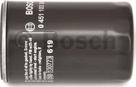 BOSCH 0 451 103 340 - Filtru ulei www.parts5.com