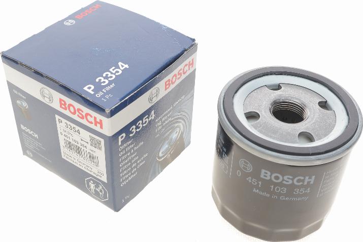 BOSCH 0 451 103 354 - Filtar za ulje www.parts5.com