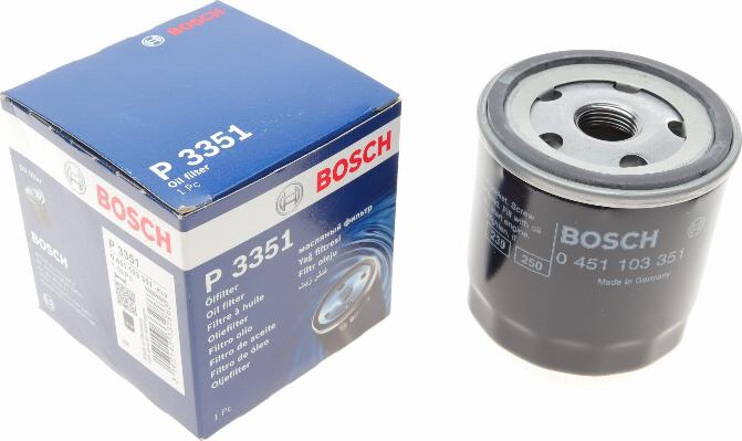 BOSCH 0 451 103 351 - Φίλτρο λαδιού www.parts5.com