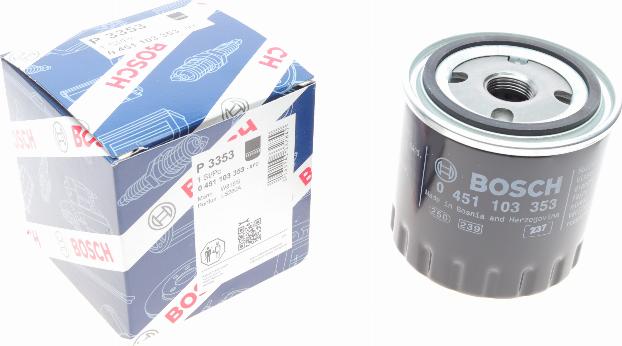 BOSCH 0 451 103 353 - Filtro de aceite www.parts5.com