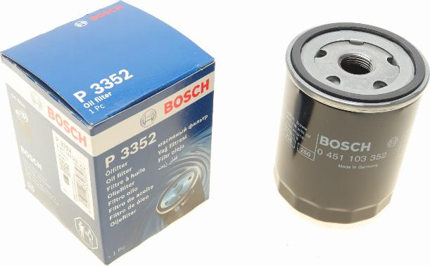 BOSCH 0 451 103 352 - Olejový filtr www.parts5.com