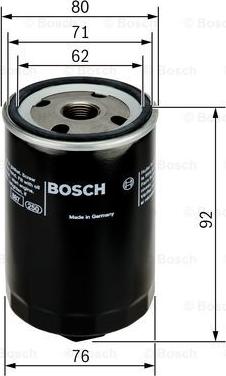 BOSCH 0 451 103 318 - Olejový filter www.parts5.com