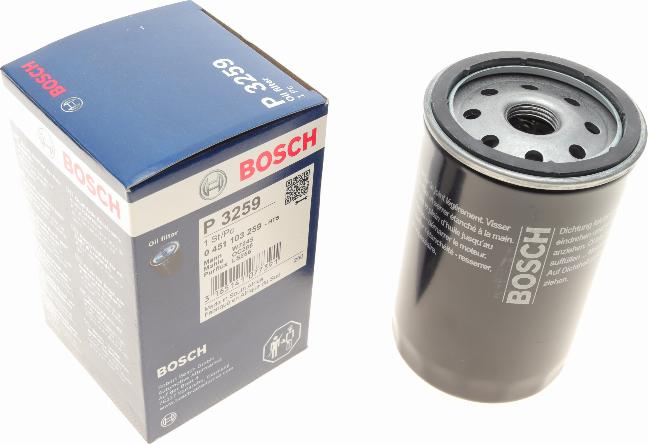 BOSCH 0 451 103 259 - Маслен филтър www.parts5.com