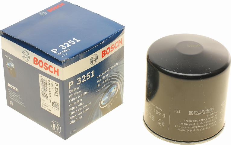 BOSCH 0 451 103 251 - Oljni filter www.parts5.com