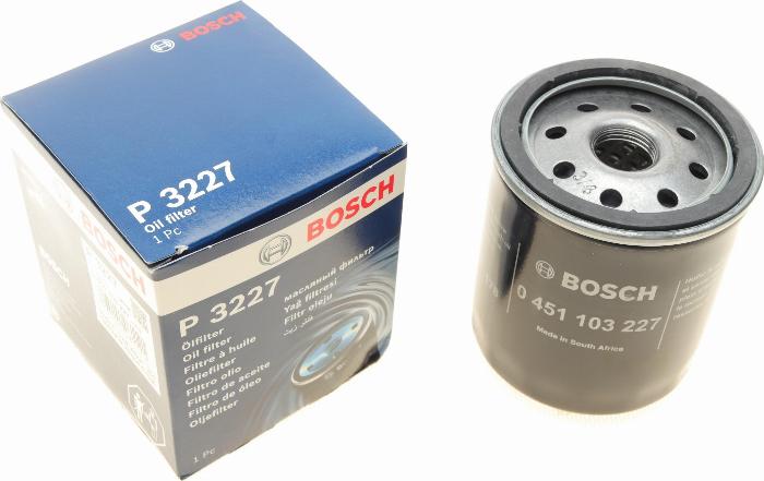 BOSCH 0 451 103 227 - Oljni filter www.parts5.com