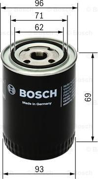 BOSCH 0 451 103 274 - Filtru ulei www.parts5.com