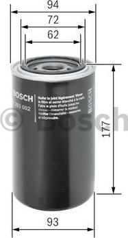 BOSCH 0 451 203 002 - Маслен филтър www.parts5.com