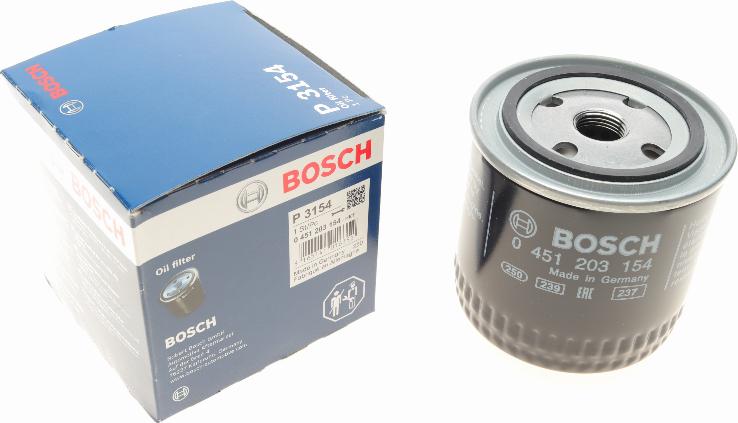 BOSCH 0 451 203 154 - Filtr oleju www.parts5.com