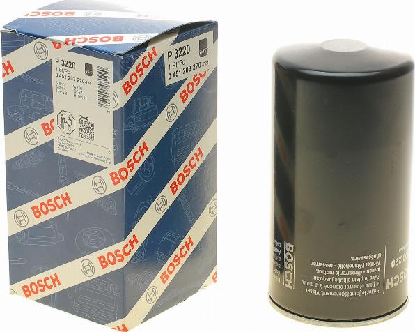 BOSCH 0 451 203 220 - Маслен филтър www.parts5.com