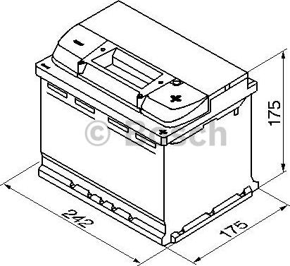 BOSCH 0 092 S40 040 - Batterie de démarrage www.parts5.com