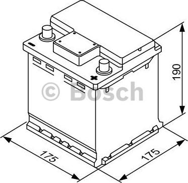 BOSCH 0 092 S40 001 - Baterie de pornire www.parts5.com