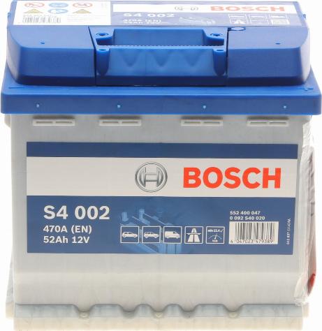 BOSCH 0 092 S40 020 - Starterbatterie www.parts5.com