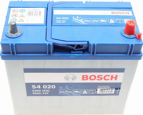 BOSCH 0 092 S40 200 - Μπαταρία εκκίνησης www.parts5.com