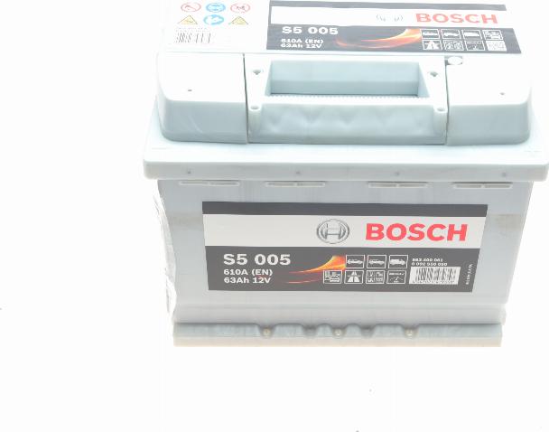 BOSCH 0 092 S50 050 - Batería de arranque www.parts5.com