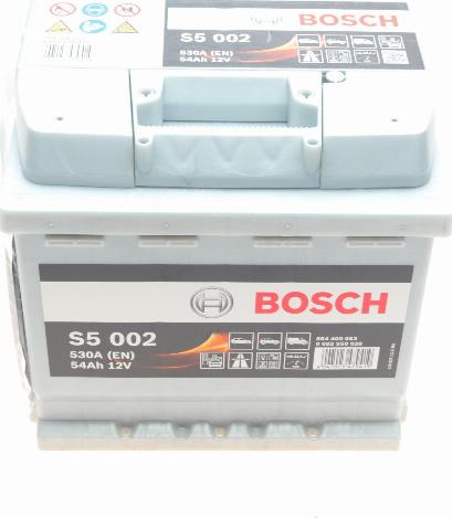 BOSCH 0 092 S50 020 - Стартерная аккумуляторная батарея, АКБ www.parts5.com