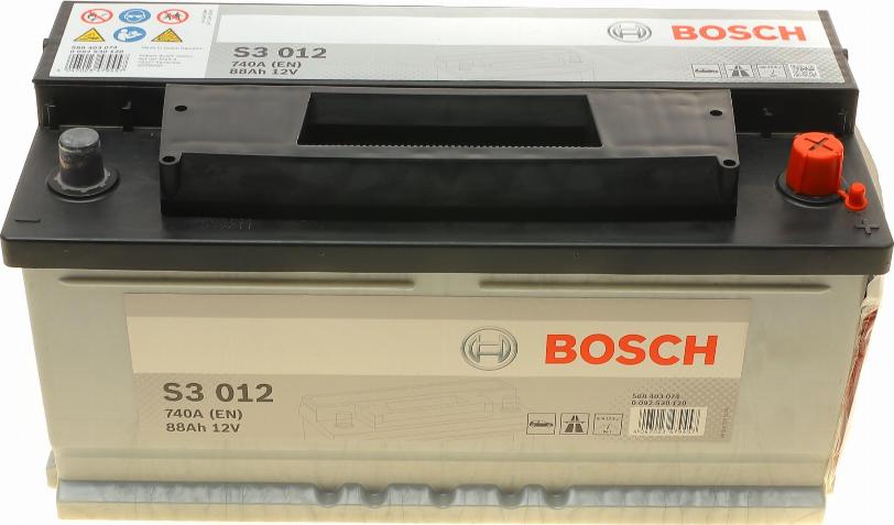 BOSCH 0 092 S30 120 - Batterie de démarrage www.parts5.com