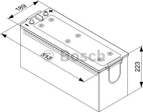 BOSCH 0 092 T50 750 - Starter Battery www.parts5.com