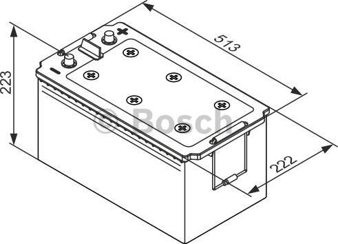 BOSCH 0 092 TE0 777 - Marş motoru aküsü www.parts5.com