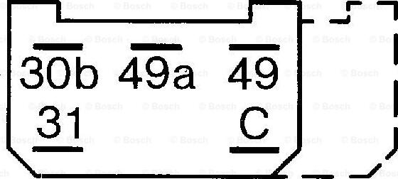 BOSCH 0 335 215 143 - Relé de intermitencia www.parts5.com