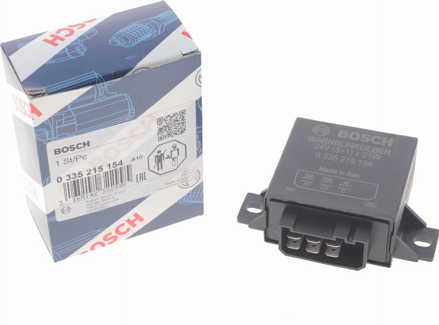 BOSCH 0 335 215 154 - Relé de intermitencia www.parts5.com