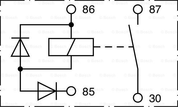 BOSCH 0 332 002 156 - Battery Relay www.parts5.com