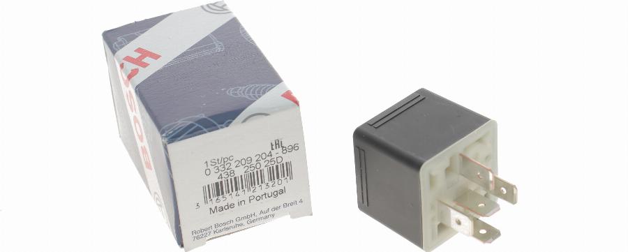 BOSCH 0 332 209 204 - Rele, delovni tok www.parts5.com