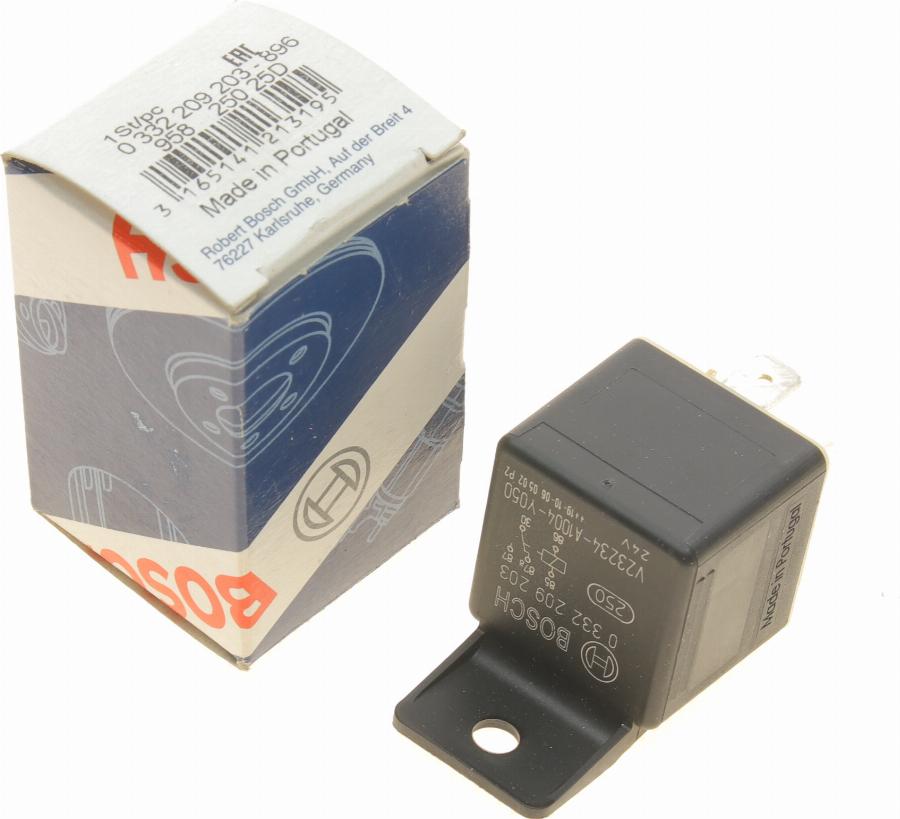 BOSCH 0 332 209 203 - Relé, munkaáram www.parts5.com