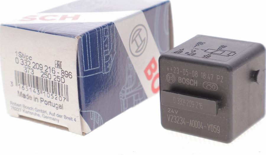 BOSCH 0 332 209 216 - Relay, horn parts5.com