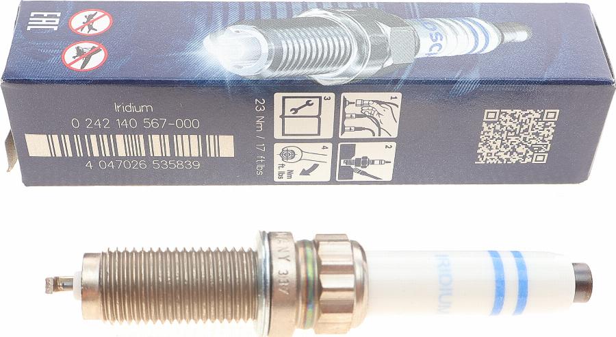 BOSCH 0 242 140 567 - Spark Plug parts5.com