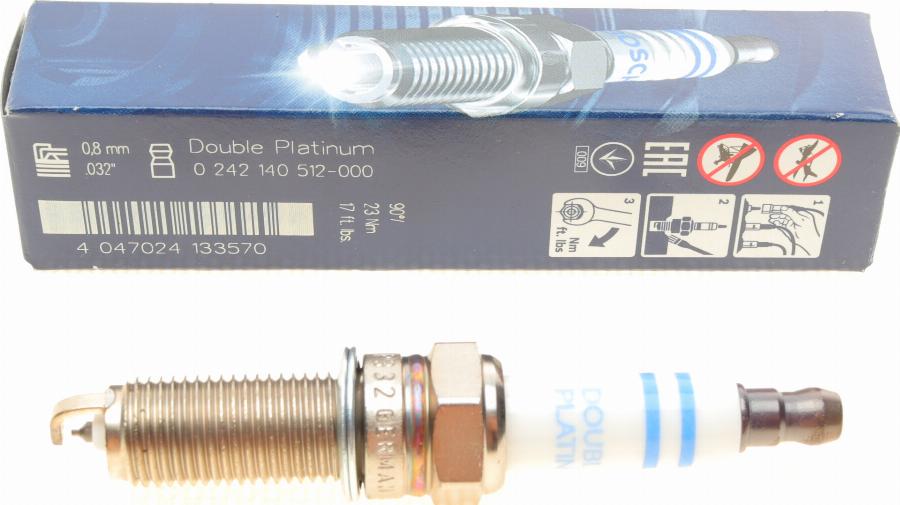 BOSCH 0 242 140 512 - Свеча зажигания www.parts5.com