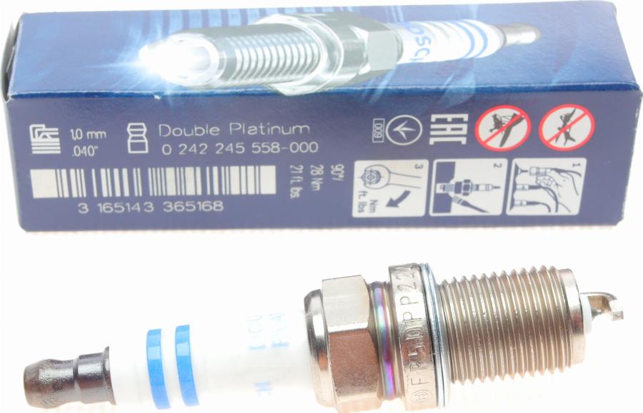 BOSCH 0 242 245 558 - Spark Plug parts5.com