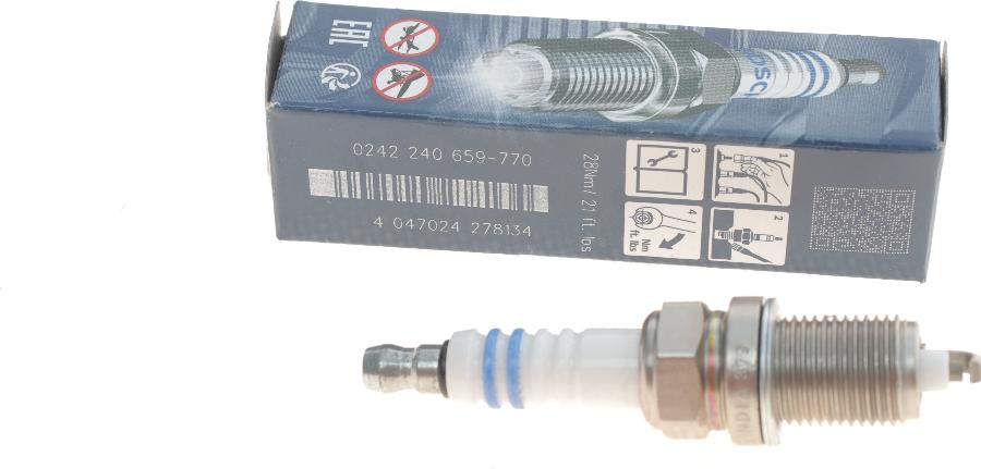 BOSCH 0 242 240 659 - Bougie d'allumage www.parts5.com