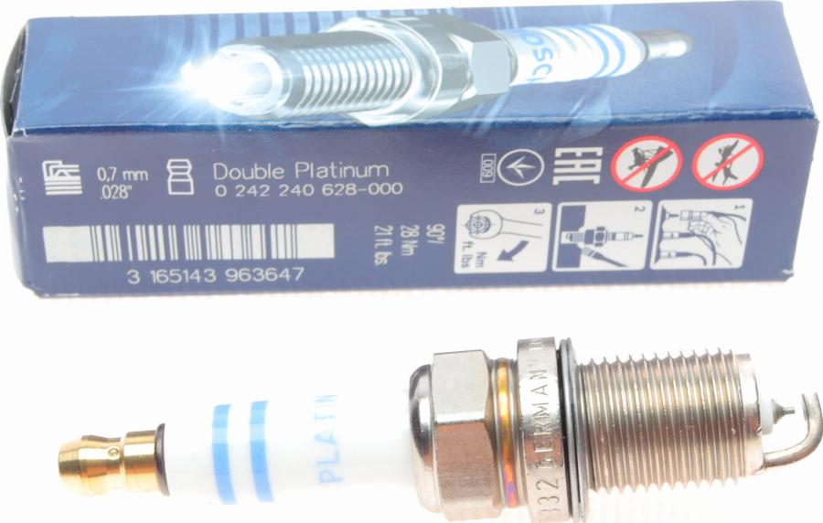 BOSCH 0 242 240 628 - Bujii www.parts5.com