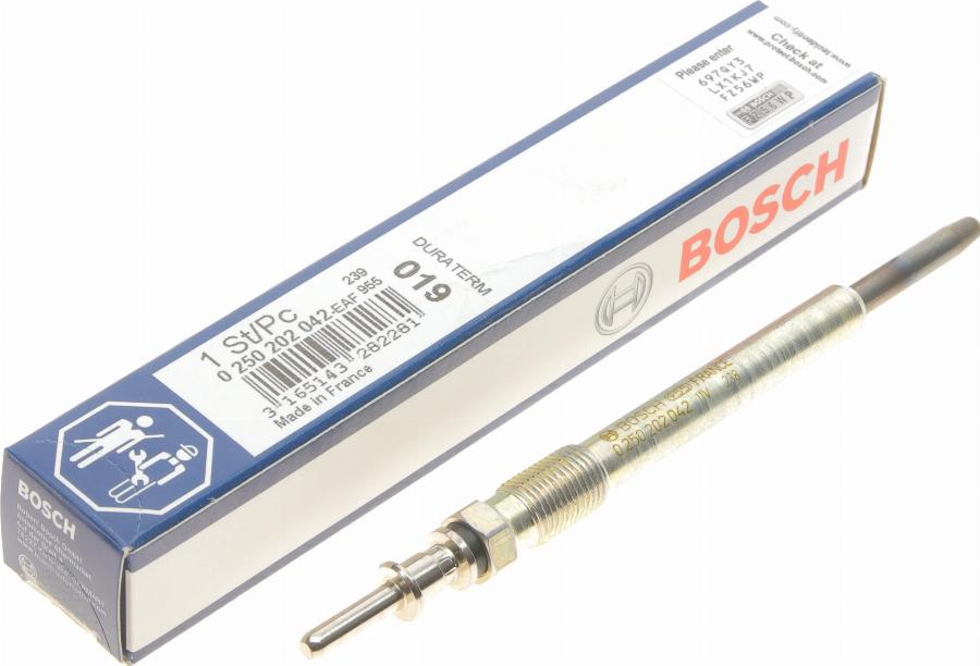 BOSCH 0 250 202 042 - Glow Plug www.parts5.com