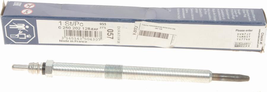 BOSCH 0 250 202 128 - Glow Plug www.parts5.com