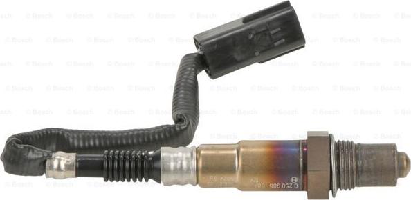 BOSCH 0 258 986 684 - Lambda Sensor www.parts5.com