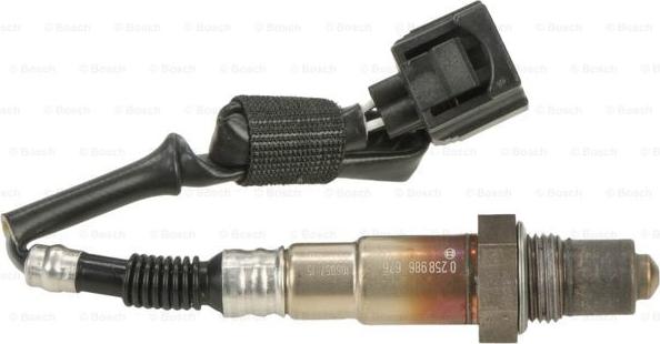 BOSCH 0 258 986 676 - Sonda Lambda www.parts5.com