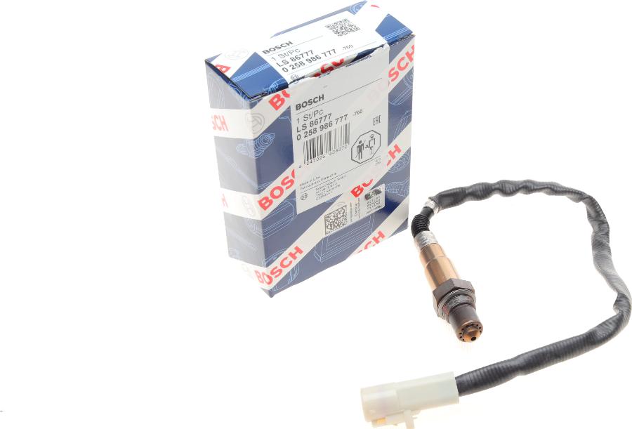 BOSCH 0 258 986 777 - Lambda sensörü www.parts5.com