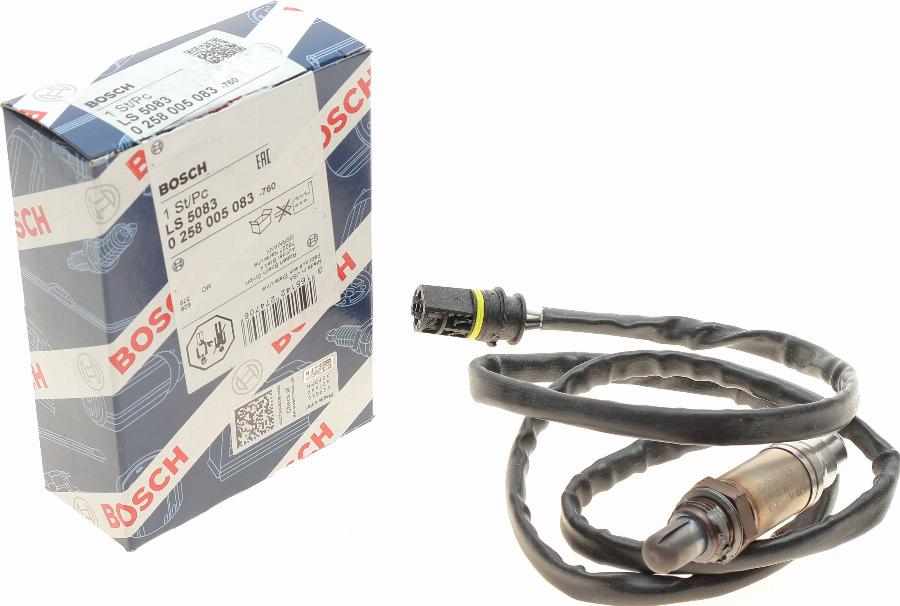 BOSCH 0 258 005 083 - Lambda-sonda www.parts5.com