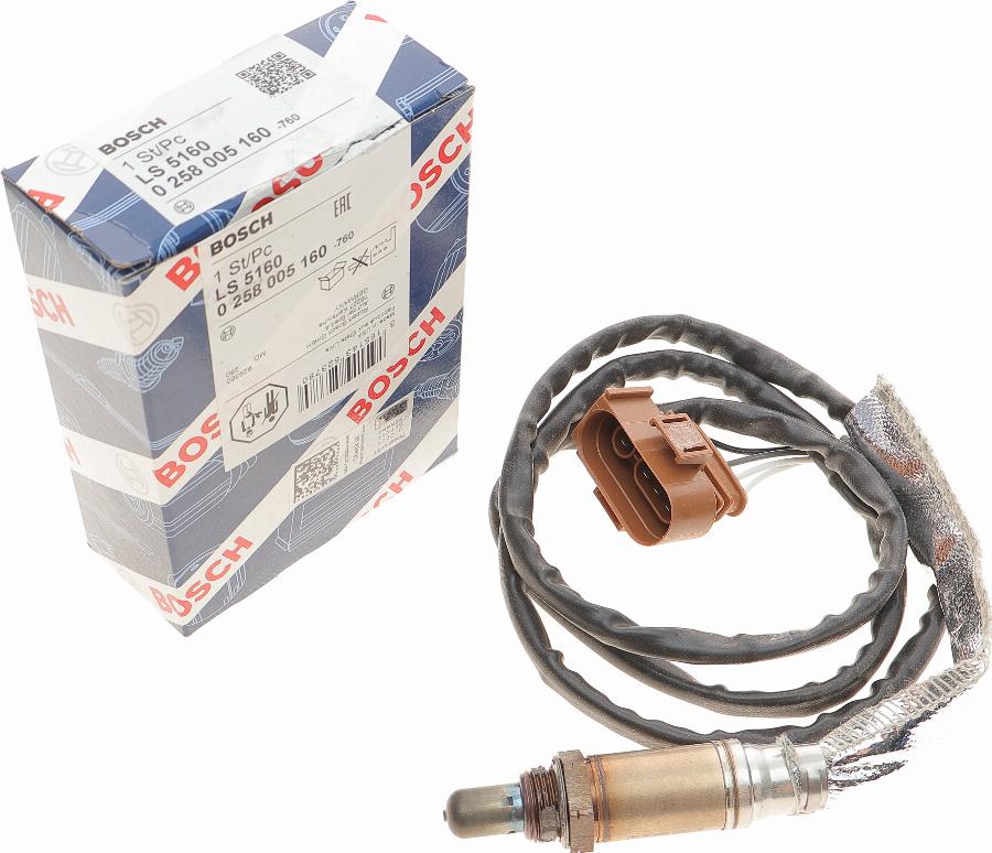 BOSCH 0 258 005 160 - Lambda sensörü www.parts5.com