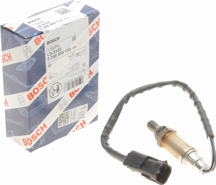 BOSCH 0 258 005 133 - Sonda Lambda www.parts5.com